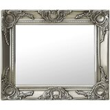 Zidno ogledalo u baroknom stilu 50 x 40 cm srebrno | Eponuda.com