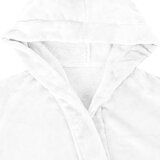  Kupaći kaput s kapuljačom Bijelo xl Flanel | shoptok.hr