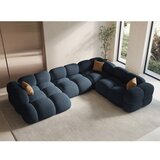Cosmopolitan Design Tamno plava kutna garnitura (s desnim kutom/u obliku slova "U") Loretto – | shoptok.hr