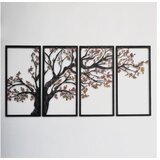  Set zidnih ukrasa Jesenje vibracije - APT740 M, 69x150 cm, 1,2 mm, 4 komada, Crna | Eponuda.ba