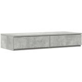  Nočne omarice Betonsko siva Inženirski les 100 x 36,5 x 16,5 cm, (22008109) | Shoptok.si