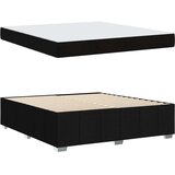 Krevetna konstrukcija s madracem Crna 180 x 200 cm tkanina | Eponuda.com