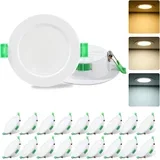 20x 88 mm LED vgradni reflektor 7 W IP44