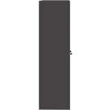 Ormarić Omarica za shranjevanje 2 pcs Črna 90 x 40 x 140 cm Jeklo, (5000152708) | Shoptok.si