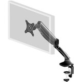 Iiyama Flexible desk mount for single monitor with height adjustable gas spring. Deskmount with clamp or grommet. Monitor size 10~27", VESA 75x75 or 100x100mm, 1~5kg DS3001C-B1 | ePonuda.com