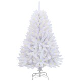  Umjetno božićno drvce Bijelo 150 cm PVC i metal | shoptok.hr