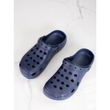 SHELOVET Lightweight navy blue men's flip-flops | Shoptok.si