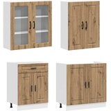  Kuhinjska jedinica PORTO 8 kom. Hrast artisan Konstruirano drvo | shoptok.hr