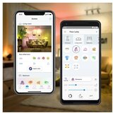  Set od 2 prigušive LED RGBW sijalice A60 E27/9W/230V 2200-6500K Wi-Fi + daljinski upravljač - WiZ | Eponuda.com