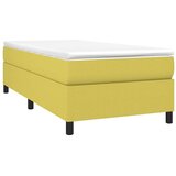  Okvir za krevet s oprugom zeleni 90x190 cm od tkanine | shoptok.hr