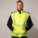  4u1 signalizirajuća zaštitna parka TAURUS žuta | shoptok.hr