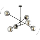  Luster na šipci LINEAR 6xE14/10W/230V crna/siva | Eponuda.com