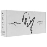 White Shark Mikrofon kondenzatorski na roki za Podcast in Streaming DSM-01 | Shoptok.si