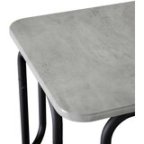  Stolić za kavu Betonska siva 79 5 x 40 x 36 cm - Betonska siva 79 5 x 40 x 36 cm | shoptok.hr