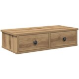 Maison Chic Stenska polica - Viseča Polica s predali artisan hrast 60x28x15 cm inž. les, (21793582) | Shoptok.si