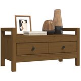 Klupa za hodnik boja meda 80x40x43 cm od masivne borovine | Eponuda.com