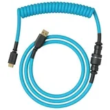 kabl coiled usb-c electric blue