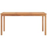  Vrtni blagovaonski stol 160 x 80 x 77 cm od masivne tikovine | shoptok.hr
