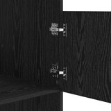  Ormar za pranje rublja s pohranom Crni hrast 50 x 68 x 162 cm - Crni hrast 162 cm | shoptok.hr