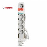 LG 694565 produžni blok 6X2P+E 3M (bela/s.siva) | ePonuda.com