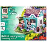 Trefl Brick Trick gradimo od cigle: My City Veterinarska ambulanta građevinski set od 50 dijelova - Cijene