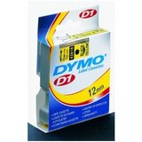 Dymo D1 kazetta 12x7m fekete/sárga | shoptok.hr
