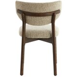 Light & Living Rjav/kremno bel oblazinjen jedilni stol Trosa – | Shoptok.si