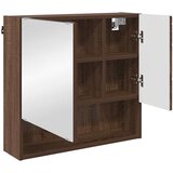  Ogledalo ormar Smeđi hrast 59 x 17 x 55 cm Konstruirano drvo | shoptok.hr