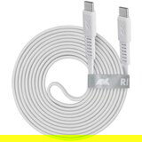 Riva Case Kabel PS6005 WT21 Type-C / Type-C kabel, 2,1 m bel, 12/96, (21510842) | Shoptok.si