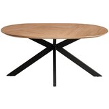 MID.YOU JEDILNA MIZA, furnirano hrast naravne barve | Shoptok.si