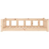  Krevet za pse 105,5x75,5x28 cm Masivno drvo Bor | shoptok.hr