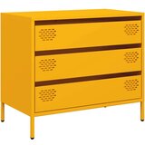 vidaXL Komoda boja senfa 68x39x58,5 cm hladno valjanog čelika | shoptok.hr