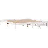  Okvir kreveta s ladicama bez madraca bijeli 200x200 cm | Eponuda.com