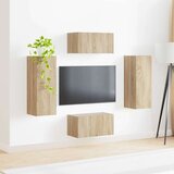  Komplet TV omaric 2 pcs Sonoma hrast Konstruiran les, (5000132504) | Shoptok.si