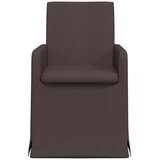  Trpezarijske stolice 2 pcs Tamno smeđa 57 x 67 x 95 cm tkanina | Eponuda.ba