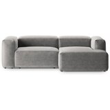 Cosmopolitan Design Svijetlo siva kutna garnitura (s desnim kutom/s ležaljkom) Bergano – Cijene