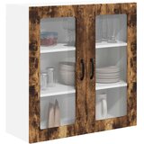  Stenska kuhinjska omarica Dimljeni oreh 80 x 31 x 80 cm | Shoptok.si