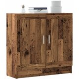Furnova Knjižna omara starinski les 82,5x30,5x80 cm inženirski les, (21932889) Cene