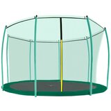 Aga Unutarnja sigurnosna mreža za trampolin ukupnog promjera 366 cm na 8 šipki (krug) AGA MR1512INC-8DG - tamno zelena | shoptok.hr