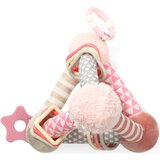 BabyOno Have Fun Educational Toy plišasta igrača Pyramid Pink 1 kos | Shoptok.si