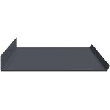  Ležeča polica 2 pcs Antracit 80 x 18 x 2,5 cm Jeklo, (5000201141) | Shoptok.si