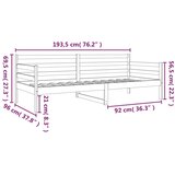  Dnevni krevet bez madraca 90 x 190 cm od masivne borovine | shoptok.hr