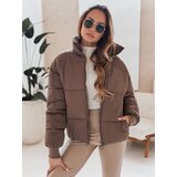 DStreet Kurtka damska VIBEGIRL ciemnobeżowa | Shoptok.si