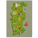 Conceptum Hypnose tepih Hmi Kdc-84, pravokutni, 100 x 180 cm, zeleni | Eponuda.ba