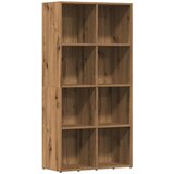 Maison Chic Knjižna omara - Knjižni regal artisan hrast 66x30x130 cm inženirski les, (21725783) | Shoptok.si