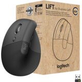 Logitech Lift for Business miš Leva roka RF brezžični + Bluetooth Optičen 4000 DPI Cene