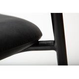 DAN-FORM Denmark Crna blagovaonska stolica od umjetne kože Zone – | shoptok.hr