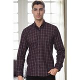 Dewberry G711 MEN'S SHIRT-BURGUNDY-1 | shoptok.hr
