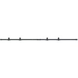  Komplet kliznih vrata ormarića 213 cm ugljični čelik | shoptok.hr