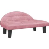 vidaXL Krevet za pse ružičasti 70x52x30 cm baršunasti | shoptok.hr